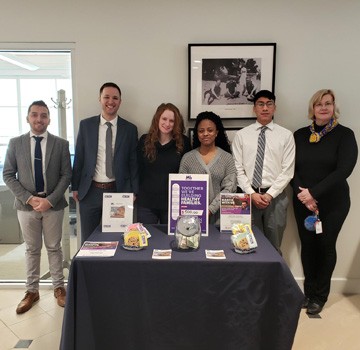 wintrust-bank-community-raising-donations Wintrust Bank employees raising money for the community